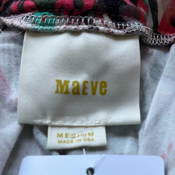 Maeve by Anthropologie multi colored faux wrap mini skirt, size Medium. - Picture 5 of 6